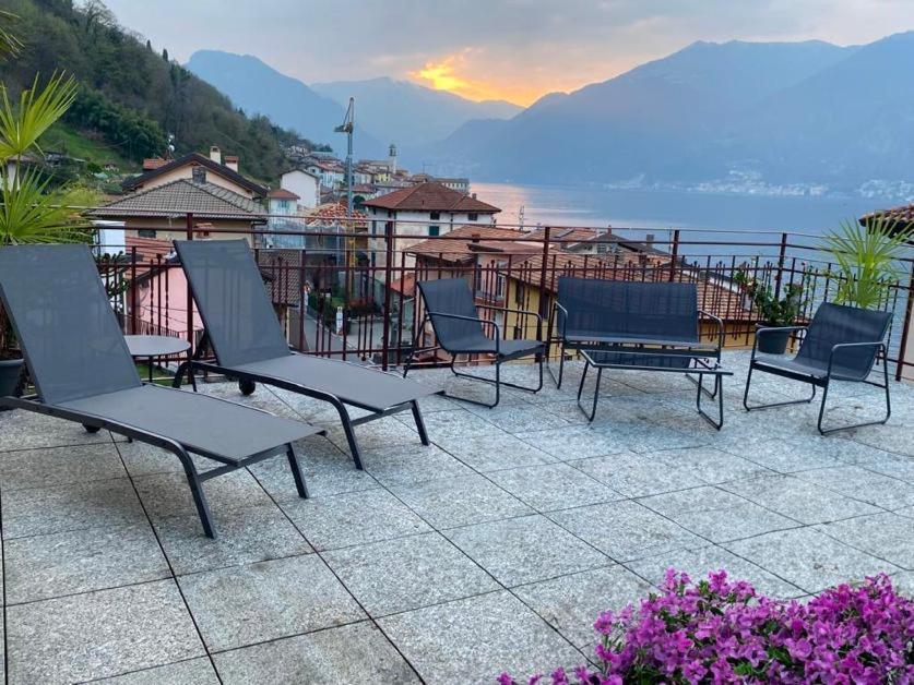 Tiziana Lake Como View Terraces Lägenhet Lezzeno Exteriör bild
